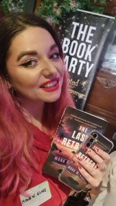 Mona W Gloss author The book party bristol