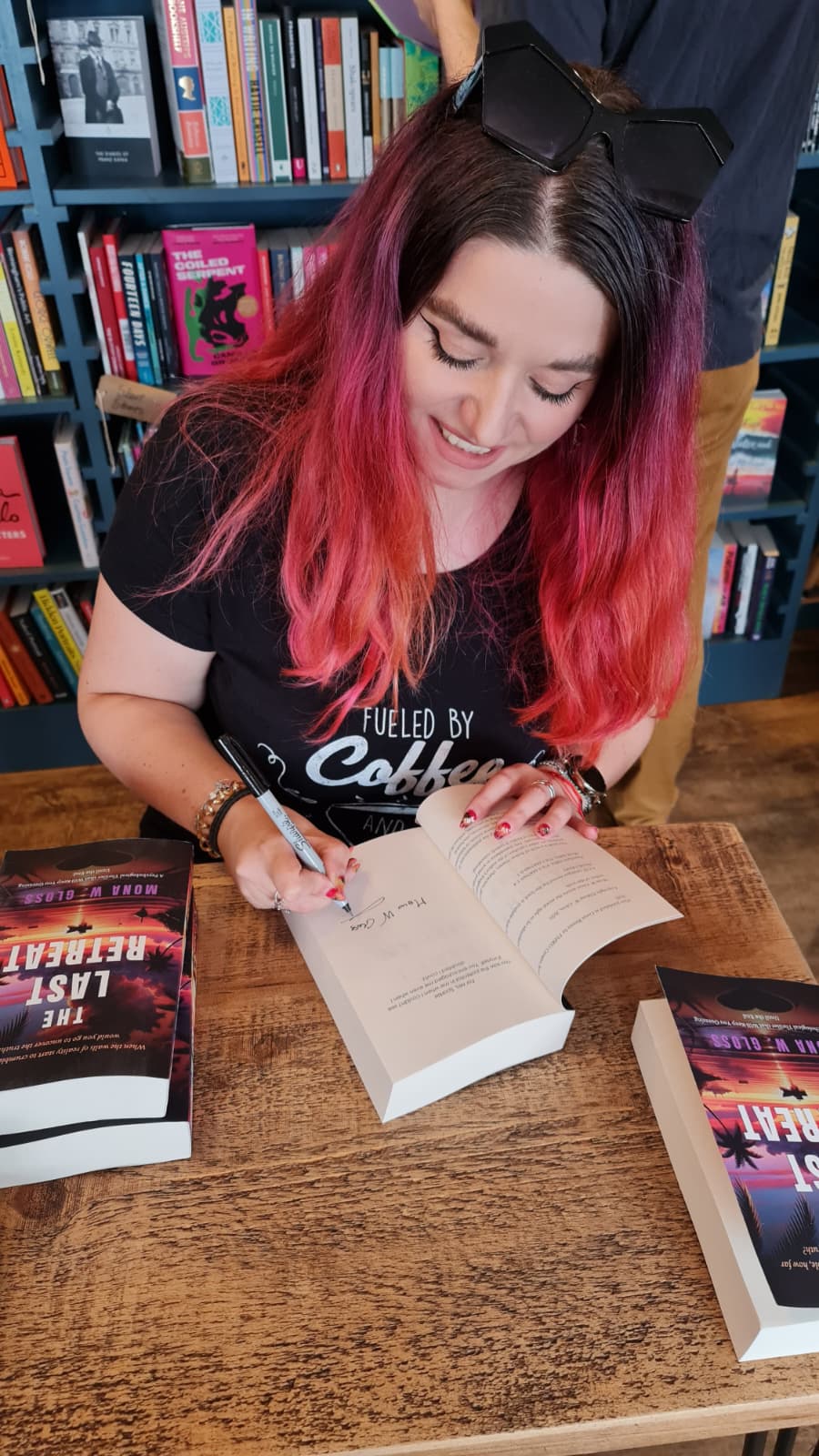 author signing mona w gloss the last retreat author signing mona w gloss the last retreat