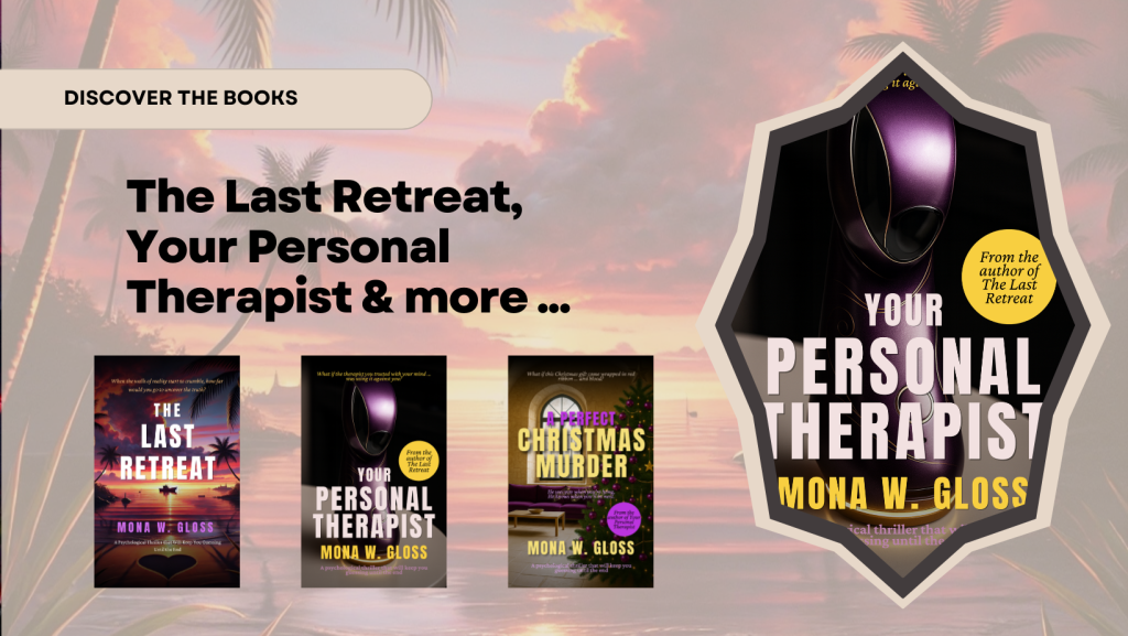 discover the books the last retreat your personal therapist psychological thriller books mona w gloss author