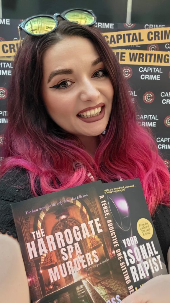 mona w gloss author the harrogate spa murders capital crime festival london